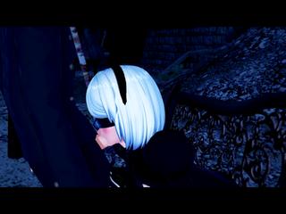 Видео: NieR: Automata: 2B делает лучший минет